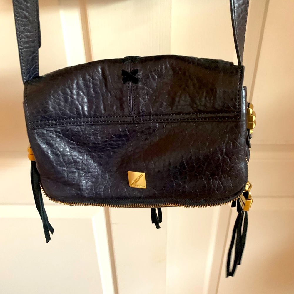 New Brian Atwood leather bag